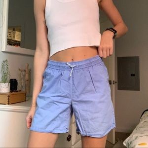 Vintage blue athletic shorts